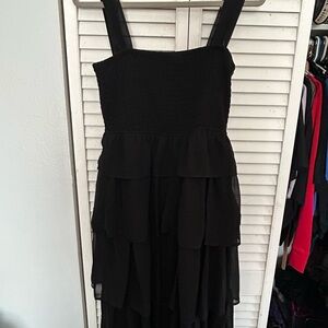 Elegant Black Mini Dress